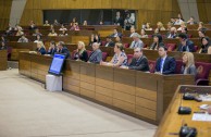 Lanzamiento de proyectos de la Embajada Mundial de Activistas por la Paz en el Congreso de Paraguay 