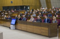 Lanzamiento de proyectos de la Embajada Mundial de Activistas por la Paz en el Congreso de Paraguay 