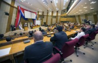 Lanzamiento de proyectos de la Embajada Mundial de Activistas por la Paz en el Congreso de Paraguay 