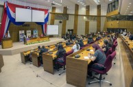 Lanzamiento de proyectos de la Embajada Mundial de Activistas por la Paz en el Congreso de Paraguay 