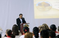 Forum at the Esteban Ochoa Educational Institution- Itagui, Antioquia.