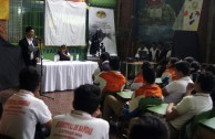 Three day conference in Basic Education, Media and Diversified Schools, which received the GEAP and the Forum: "Educating to Remember" in Guatemala