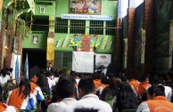 Three day conference in Basic Education, Media and Diversified Schools, which received the GEAP and the Forum: "Educating to Remember" in Guatemala