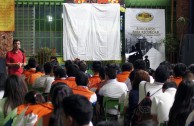 Three day conference in Basic Education, Media and Diversified Schools, which received the GEAP and the Forum: "Educating to Remember" in Guatemala