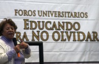 Three day conference in Basic Education, Media and Diversified Schools, which received the GEAP and the Forum: "Educating to Remember" in Guatemala