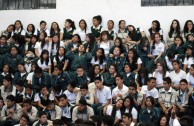 Three day conference in Basic Education, Media and Diversified Schools, which received the GEAP and the Forum: "Educating to Remember" in Guatemala