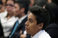 Three day conference in Basic Education, Media and Diversified Schools, which received the GEAP and the Forum: "Educating to Remember" in Guatemala