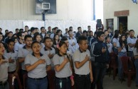 Three day conference in Basic Education, Media and Diversified Schools, which received the GEAP and the Forum: "Educating to Remember" in Guatemala