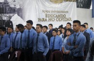 Three day conference in Basic Education, Media and Diversified Schools, which received the GEAP and the Forum: "Educating to Remember" in Guatemala