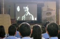 Three day conference in Basic Education, Media and Diversified Schools, which received the GEAP and the Forum: "Educating to Remember" in Guatemala