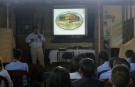 Three day conference in Basic Education, Media and Diversified Schools, which received the GEAP and the Forum: "Educating to Remember" in Guatemala