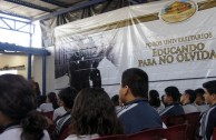 Three day conference in Basic Education, Media and Diversified Schools, which received the GEAP and the Forum: "Educating to Remember" in Guatemala