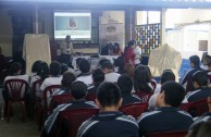 Three day conference in Basic Education, Media and Diversified Schools, which received the GEAP and the Forum: "Educating to Remember" in Guatemala