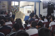 Three day conference in Basic Education, Media and Diversified Schools, which received the GEAP and the Forum: "Educating to Remember" in Guatemala