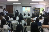 The GEAP organized events in educational and governmental institutiones,Colombia commemorated the 70 years of the Auschwitz liberation and the International Day in Memory of the Victims of the Holocaust