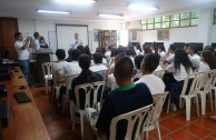 The GEAP organized events in educational and governmental institutiones,Colombia commemorated the 70 years of the Auschwitz liberation and the International Day in Memory of the Victims of the Holocaust