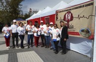 619 units of blood for the health of the population in Chile