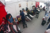 619 unidades de sangre para la salud de la población en Chile