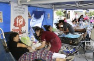 619 units of blood for the health of the population in Chile