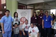 619 units of blood for the health of the population in Chile