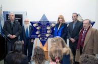 Surivors plaques are presented in a Museum in Argentina