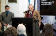 Surivors plaques are presented in a Museum in Argentina