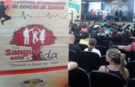 Brazil supports the 5th International Blood Drive Marathon