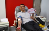 Brazil supports the 5th International Blood Drive Marathon