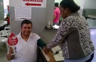 Brasil apoya la 5 Maratón internacional de donación de sangre