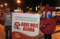 Brazil supports the 5th International Blood Drive Marathon