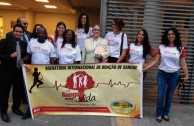 Brazil supports the 5th International Blood Drive Marathon