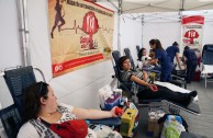 Chile supports the 5th International Blood Drive Marathon