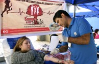 Chile supports the 5th International Blood Drive Marathon