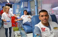 España apoya la 5 Maratón internacional de donacion de sangre