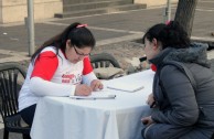 Mendoza, Argentina is present during the 5th International Blood Drive Marathon