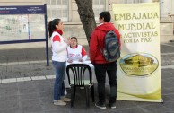 Mendoza, Argentina is present during the 5th International Blood Drive Marathon