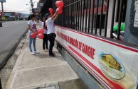 Costa Rica supports the 5th International Blood Drive Marathon