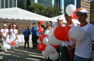 Ecuador apoya la 5 maratón internacional de donación de sangre