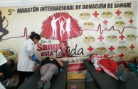 Ecuador apoya la 5 maratón internacional de donación de sangre