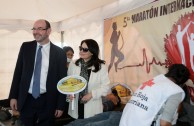 Ecuador apoya la 5 maratón internacional de donación de sangre