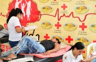 Ecuador apoya la 5 maratón internacional de donación de sangre