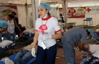 Ecuador apoya la 5 maratón internacional de donación de sangre