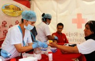 Ecuador apoya la 5 maratón internacional de donación de sangre