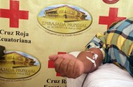 Ecuador apoya la 5 maratón internacional de donación de sangre