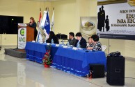 In Paraguay the GEAP, in partnership with the Intercontinental Technological University, held the First University Forum "Educating to Remember"