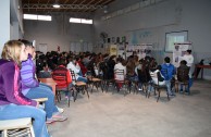 Forum at the Fray Esqui School in Olavarria, Argentina 