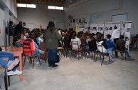 Forum at the Fray Esqui School in Olavarria, Argentina 