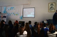 Forum at the Fray Esqui School in Olavarria, Argentina 