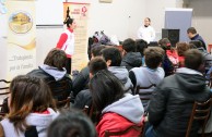 Forum at the Fray Esqui School in Olavarria, Argentina 