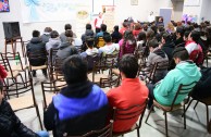 Forum at the Fray Esqui School in Olavarria, Argentina 